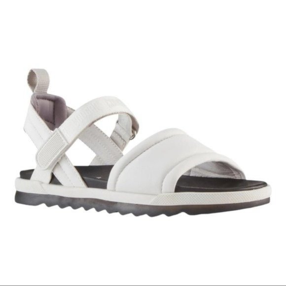 COUGAR Leona Leather Sandals in White New in Box - Picture 1 of 6